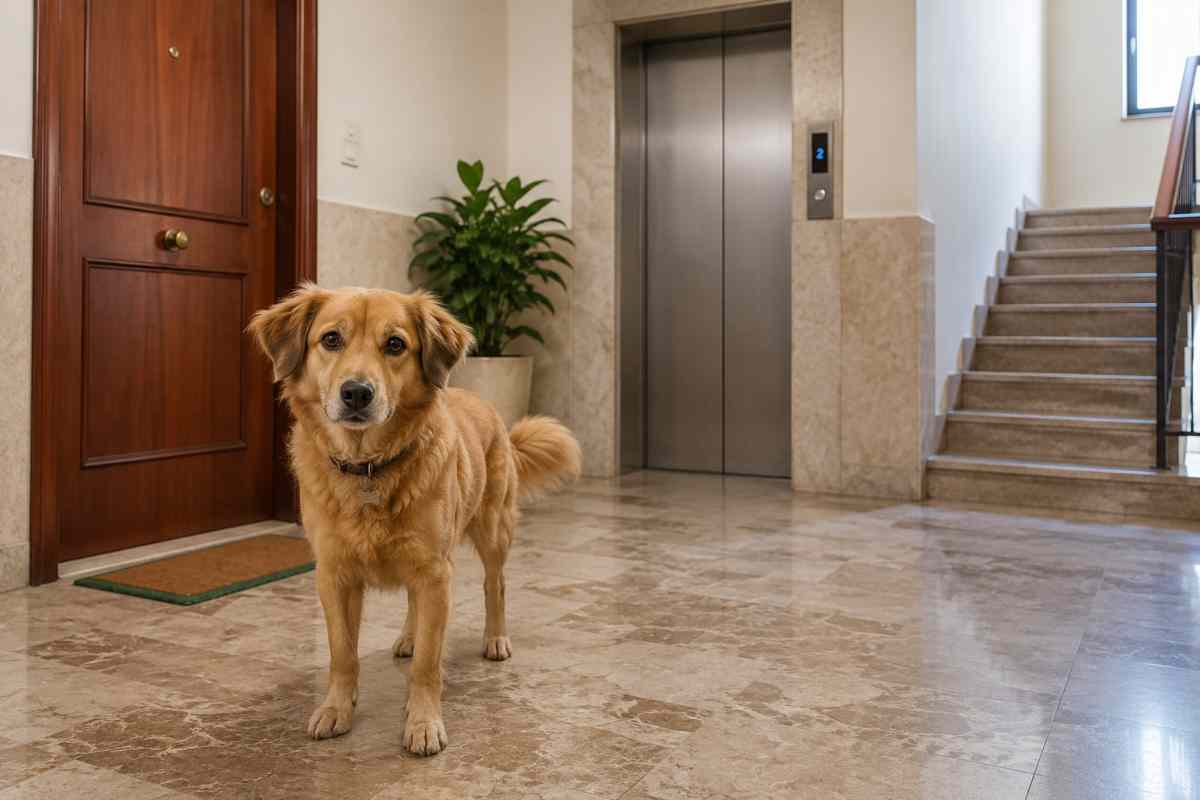 cane in condominio